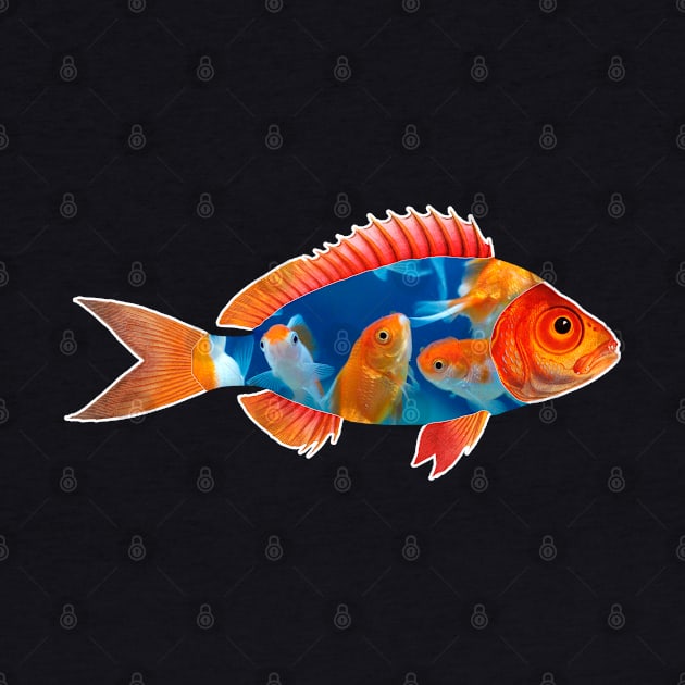 Goldfish Bowl Goldfish by graphics